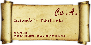 Csizmár Adelinda névjegykártya